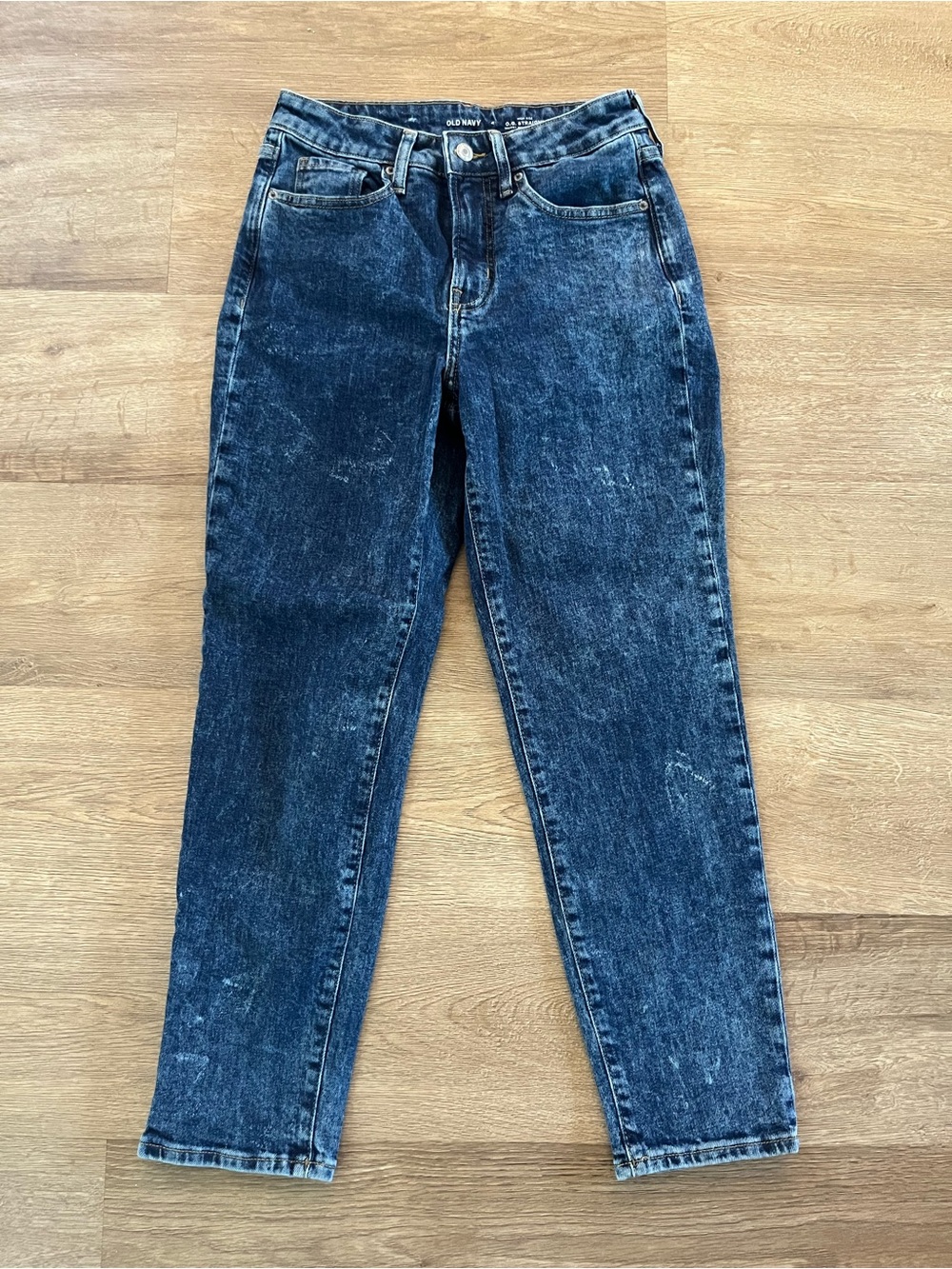 Old Navy High Rise OG Straight Secret Smooth Pockets Jeans Size 4